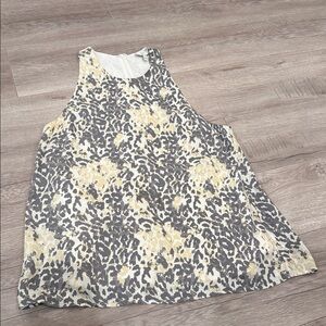 Joie Black and White Patterned Top